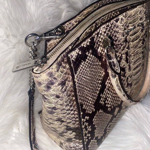 MK MICHAEL KORS PYTHON SNAKESKIN CROSSBODY PURSE- WALLET NOT INCLUDED - Picture 10 of 15